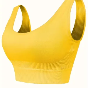 Plus size quick drying sports bra