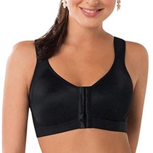 Women’s Front Closure Sports Correction Bra Without Steel Rings Without Chest Pad
