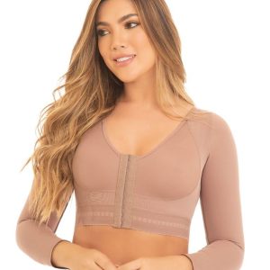 Shaper Tops for Women Arm Compression Post Surgery Front Closure Bra Tank Top Shapewear