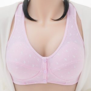 Convenient Front Button Bra (3PCS)