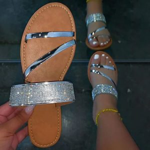 Bright Flat Slippers Shoes