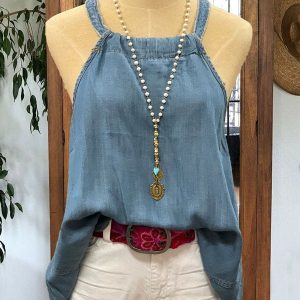 Casual Denim Camisole