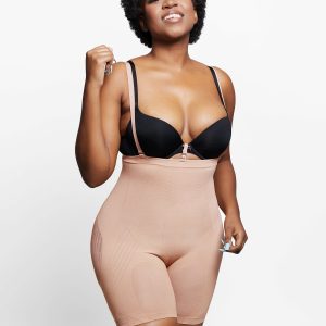Removable Strap Buckle Tummy Control Bodysuit