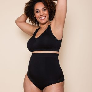 High Waisted Shaping Lace Panty